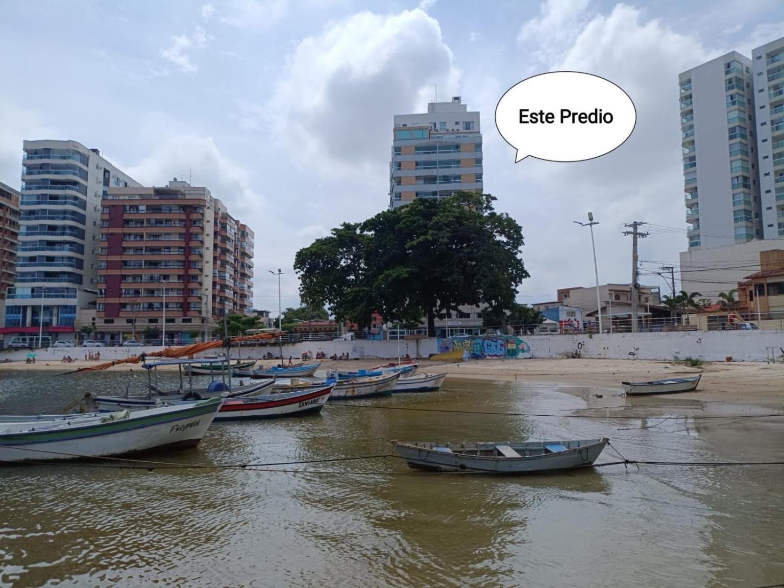 Apartamento Pe Na Areia, Wi-Fi E Garagem Privativa Inicio Da Praia Do Morro Guarapari Luaran gambar