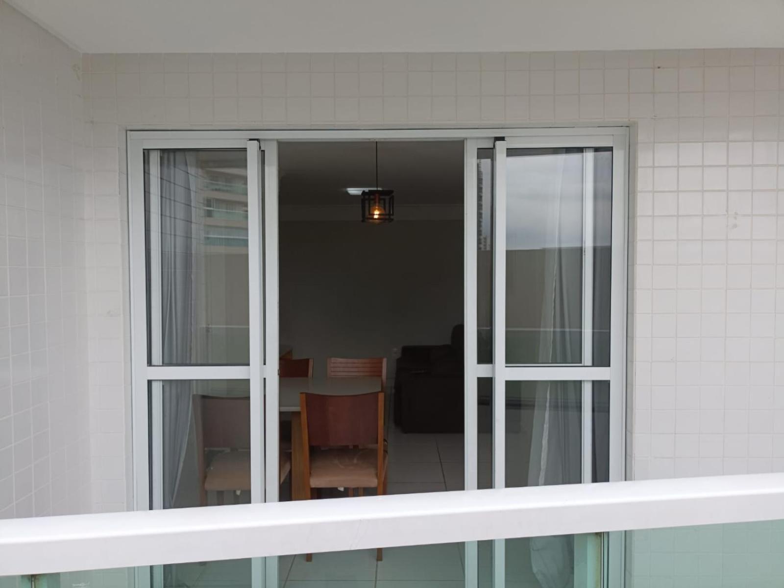 Apartamento Pe Na Areia, Wi-Fi E Garagem Privativa Inicio Da Praia Do Morro Guarapari Luaran gambar